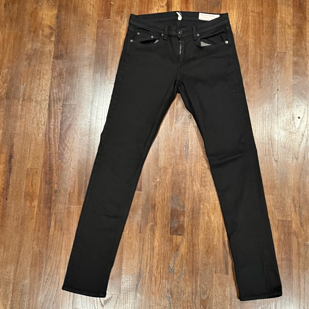 Rag & Bone Mid Rise Skinny Jeans